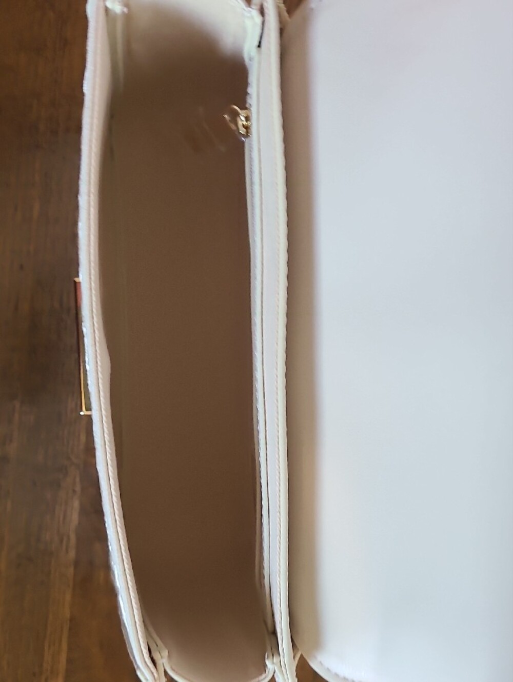 Ted Baker White Floral Embossed Crossbody Bag - Picture 6 of 8